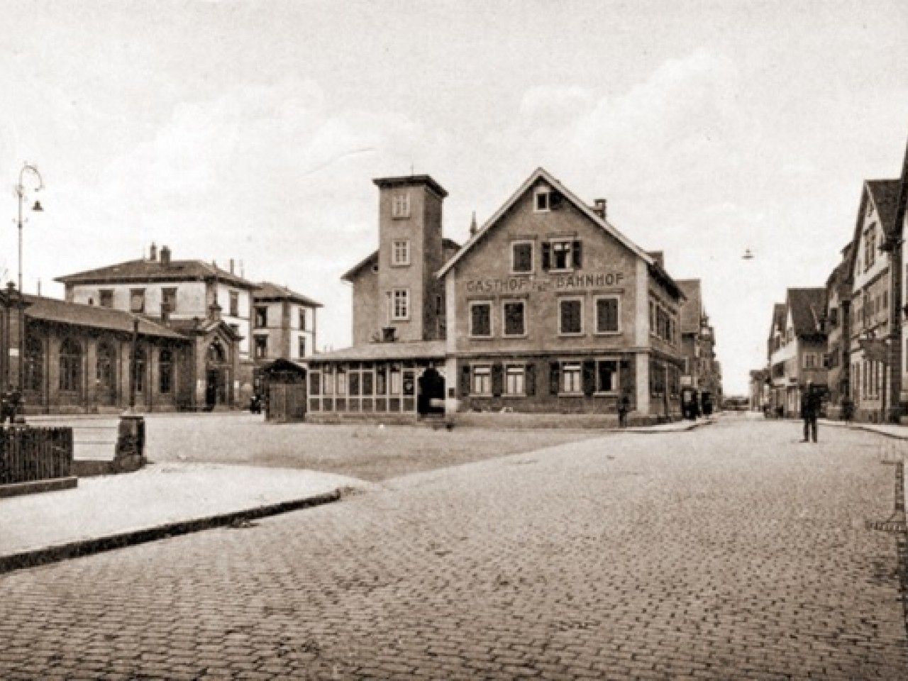 Ein imposanter Ortskern in Untertürkheim